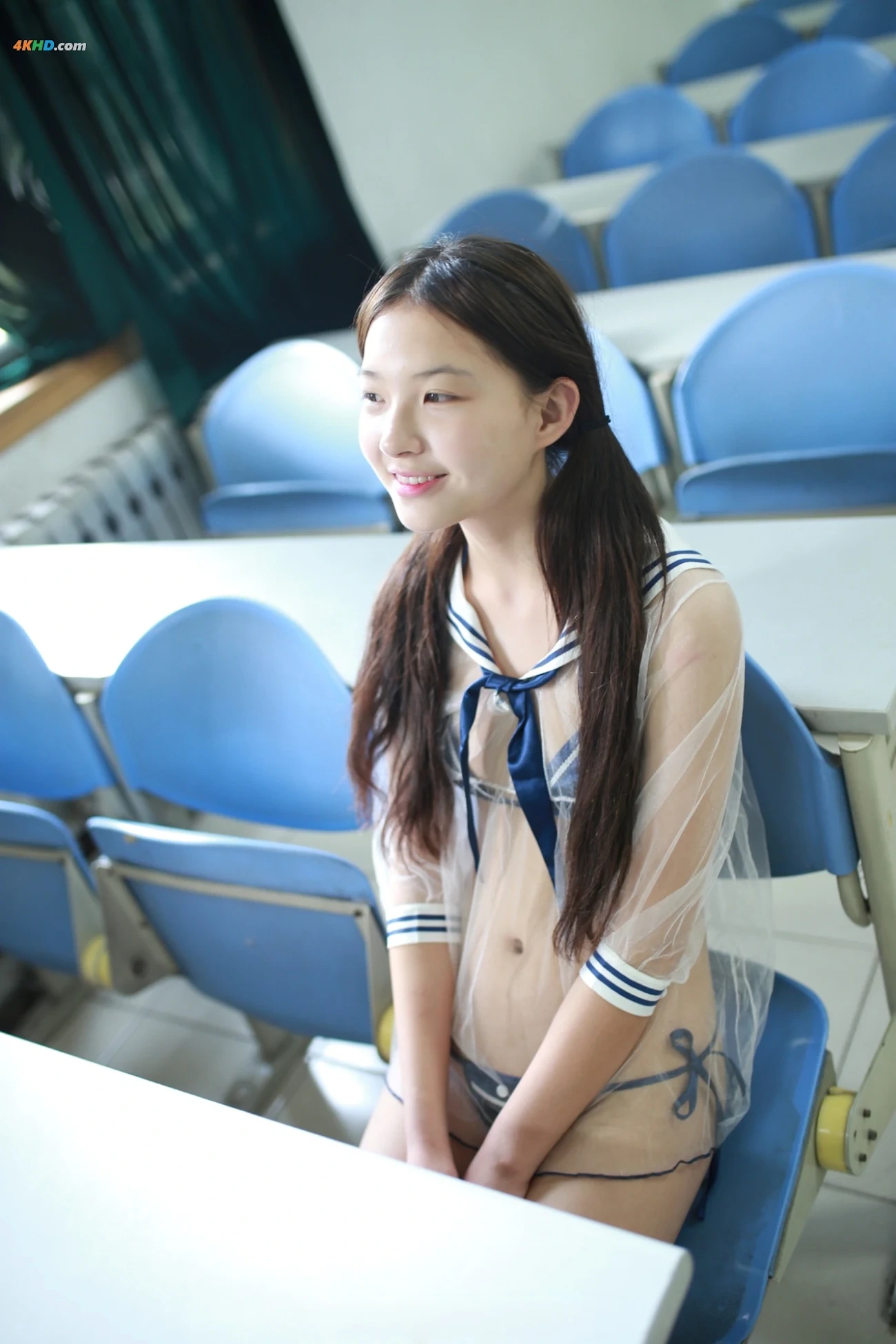 [Private Photoshoot] XiaoKeAi - GeBiBanDeNaGeNuHai BaiNenQingChunXiaoHua QuanChiDuSiPai — photo 85