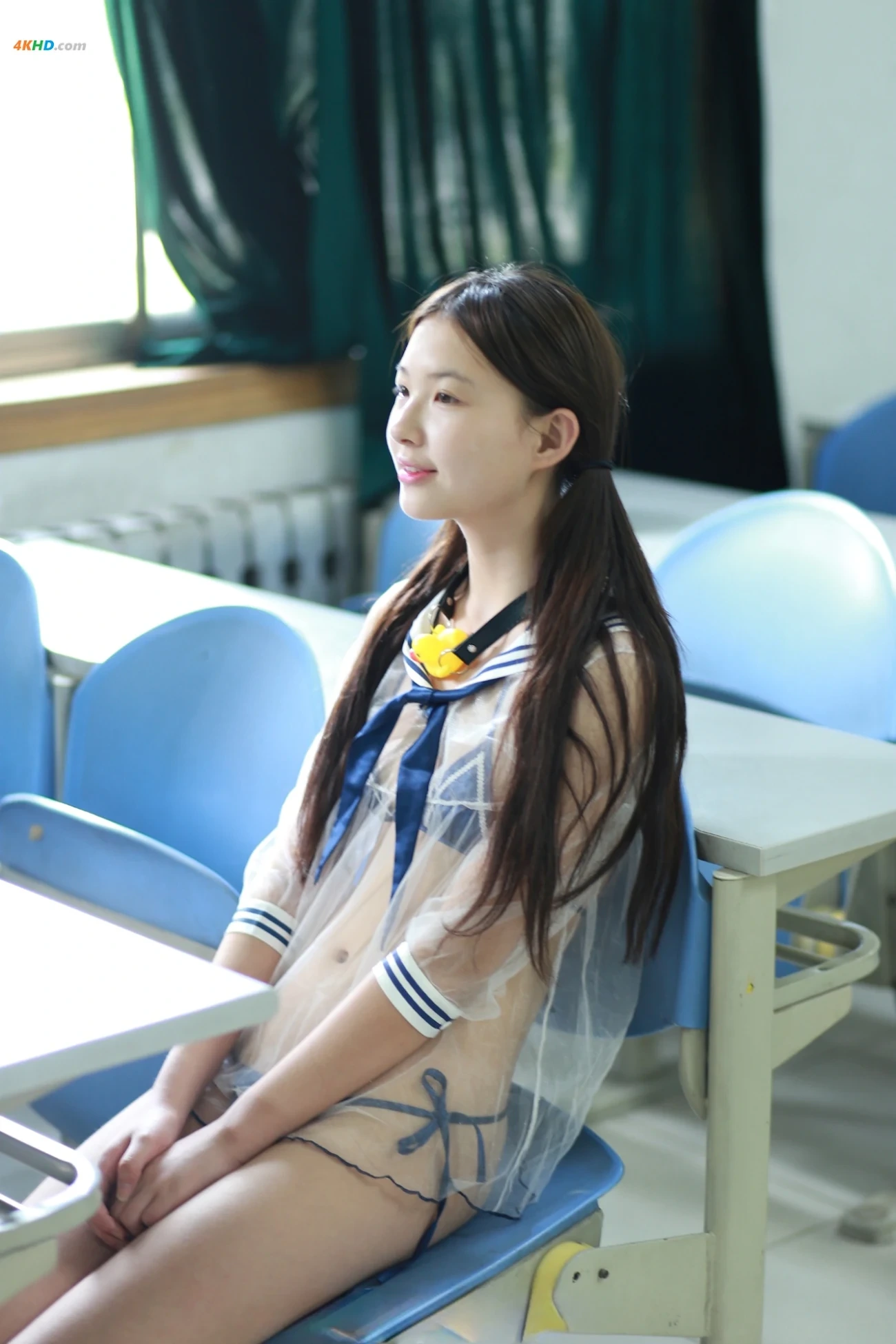 [Private Photoshoot] XiaoKeAi - GeBiBanDeNaGeNuHai BaiNenQingChunXiaoHua QuanChiDuSiPai — photo 88
