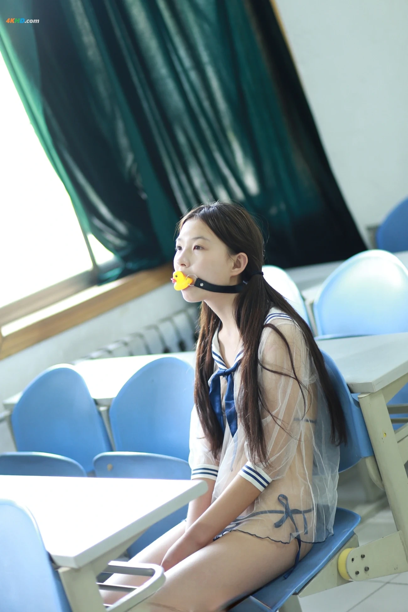 [Private Photoshoot] XiaoKeAi - GeBiBanDeNaGeNuHai BaiNenQingChunXiaoHua QuanChiDuSiPai — photo 93