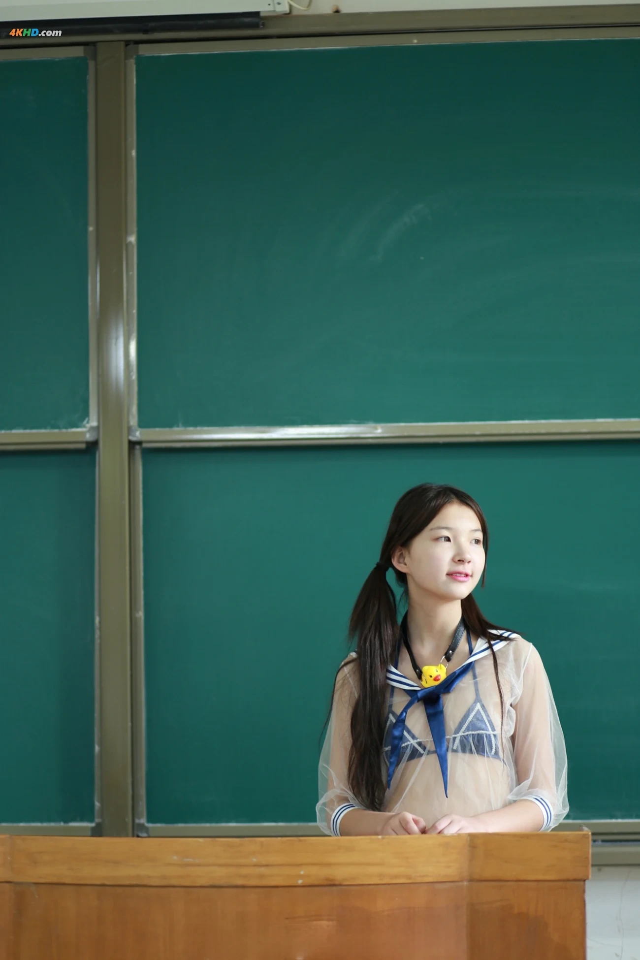 [Private Photoshoot] XiaoKeAi - GeBiBanDeNaGeNuHai BaiNenQingChunXiaoHua QuanChiDuSiPai — photo 124