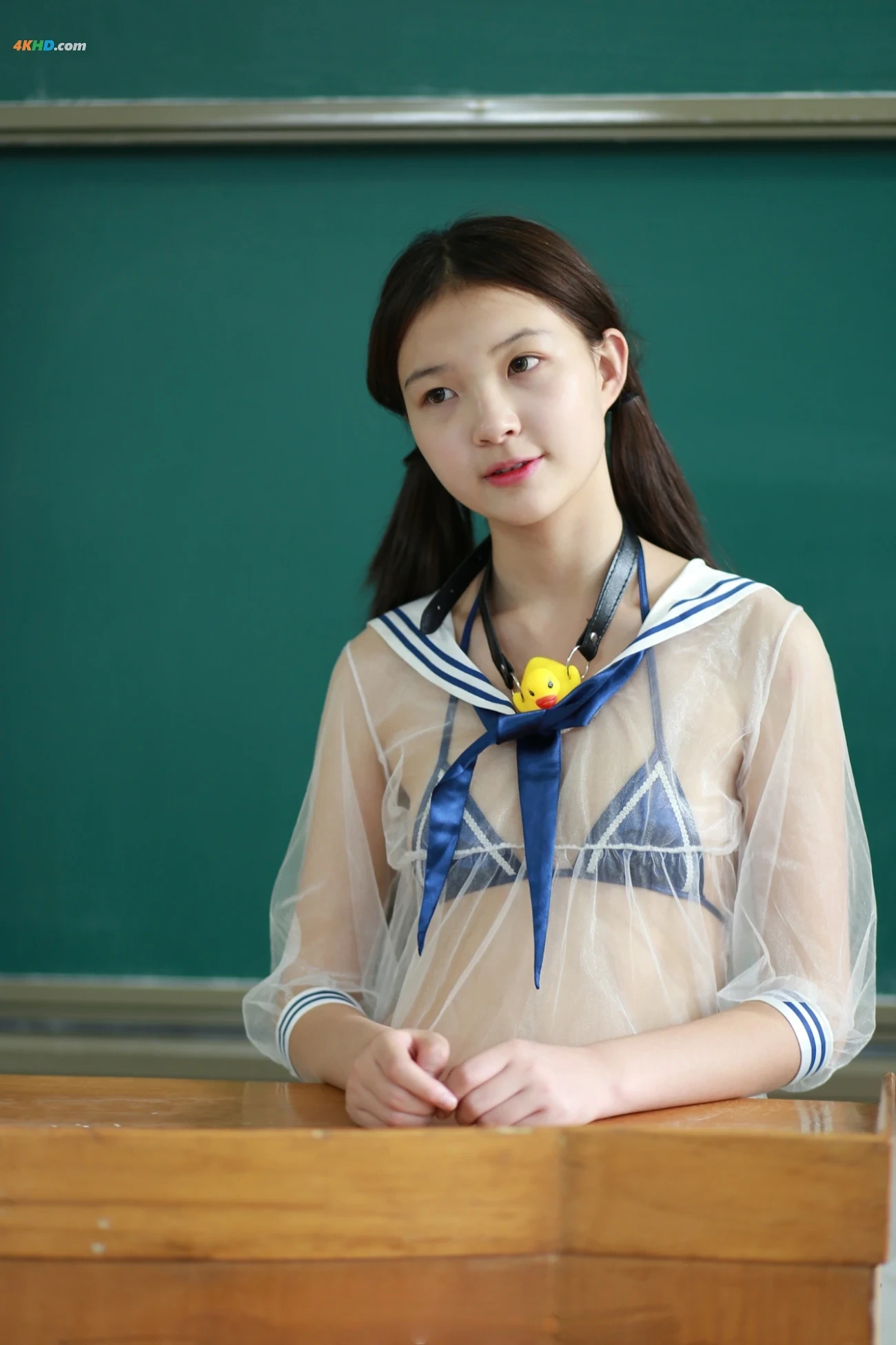 [Private Photoshoot] XiaoKeAi - GeBiBanDeNaGeNuHai BaiNenQingChunXiaoHua QuanChiDuSiPai — photo 126