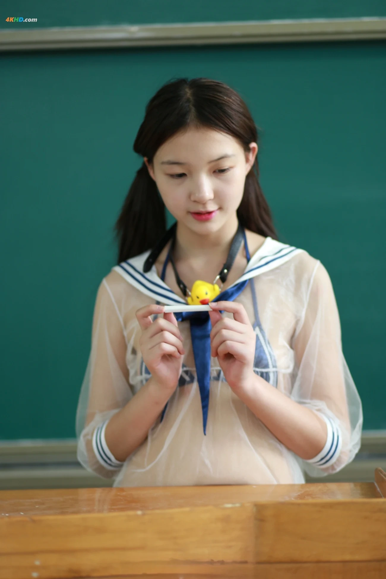 [Private Photoshoot] XiaoKeAi - GeBiBanDeNaGeNuHai BaiNenQingChunXiaoHua QuanChiDuSiPai — photo 128