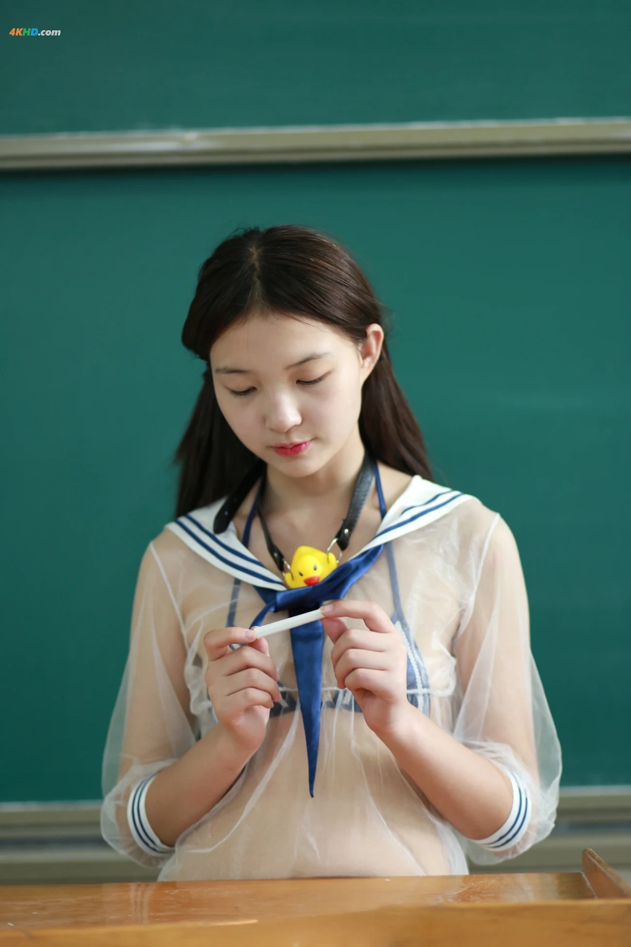 [Private Photoshoot] XiaoKeAi - GeBiBanDeNaGeNuHai BaiNenQingChunXiaoHua QuanChiDuSiPai — photo 129