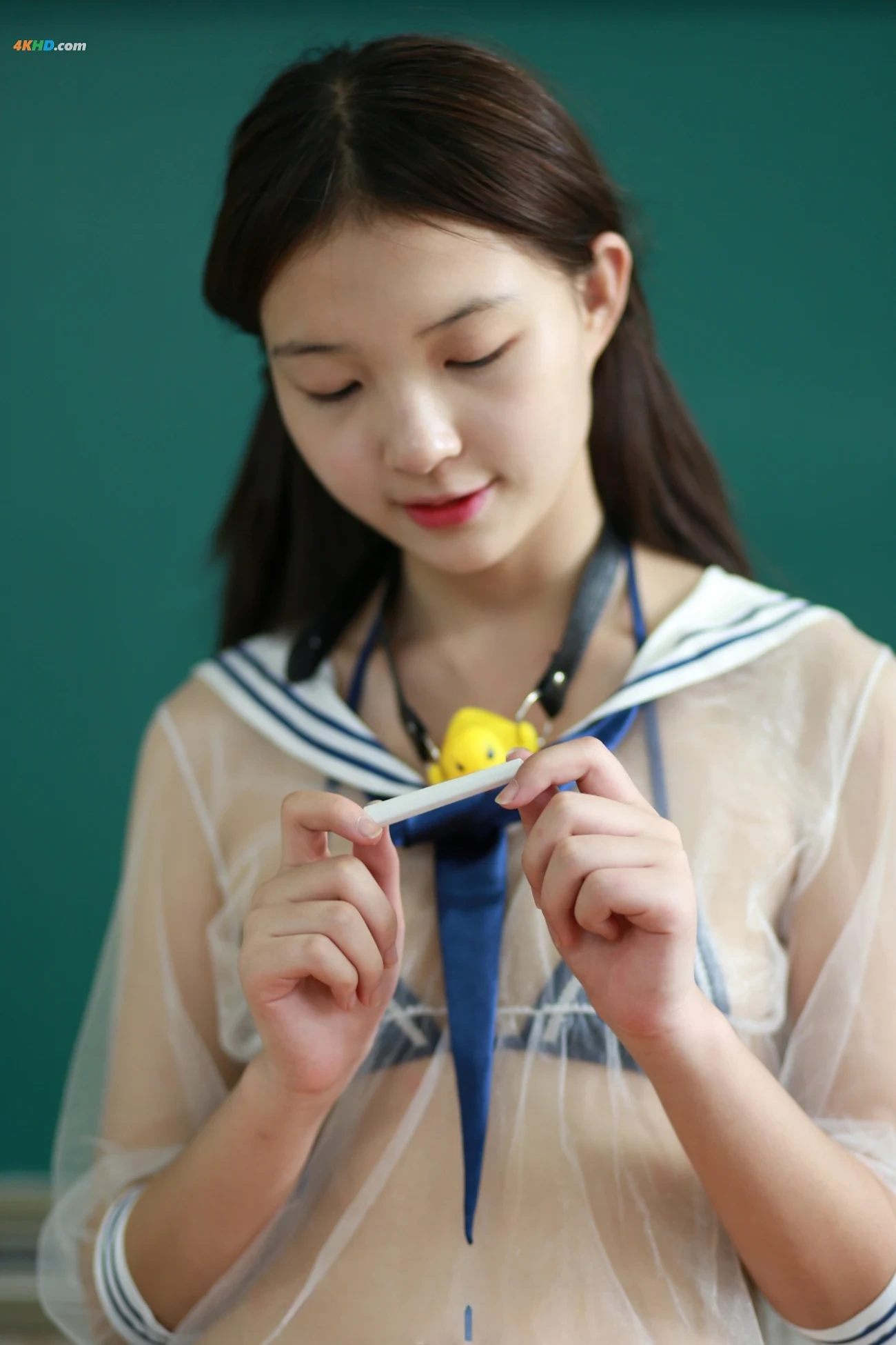[Private Photoshoot] XiaoKeAi - GeBiBanDeNaGeNuHai BaiNenQingChunXiaoHua QuanChiDuSiPai — photo 132