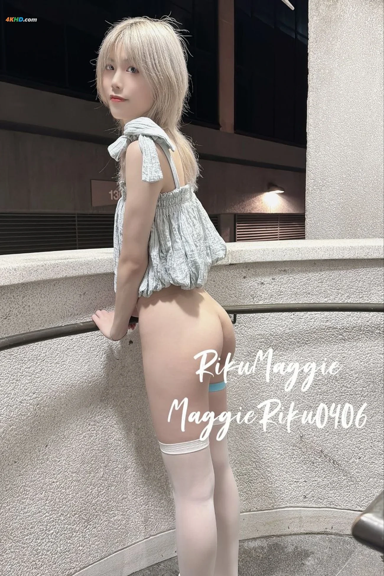 MaggieRiku0406(XiMu) - KeAiLiuXueShengTianMei GaoPinZhiHuWaiLuChu ZuiXinZhengLiGengXinNeiRongDianCangBan — photo 137
