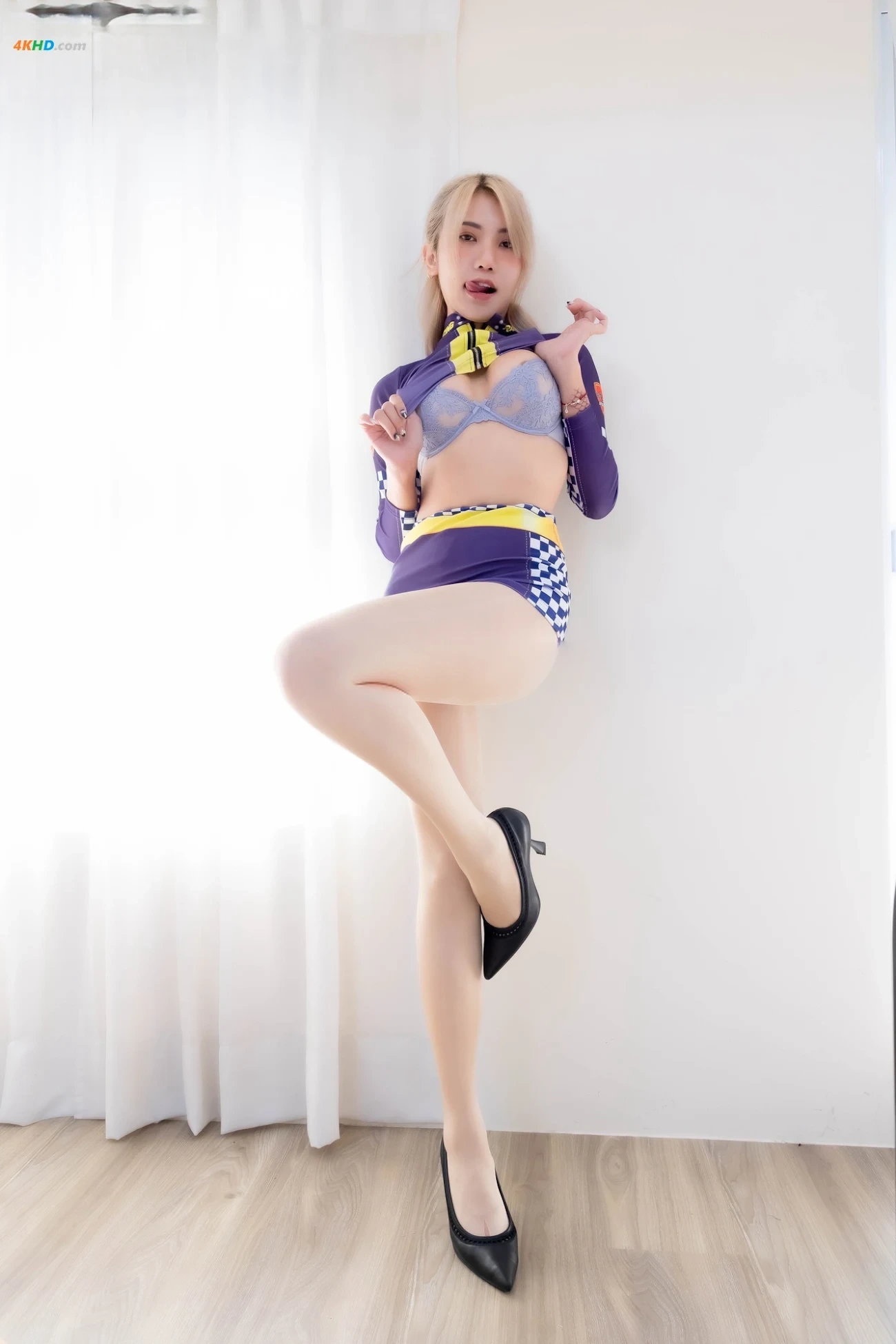 [JVID] YiFuDie & AshAiXi - [(SiDianQuanLu)]ShouCiHeTiZhenCang SaiCheNuLangYouLiangSiWaMeiJiaoLeiSiBianYouHuo — photo 50