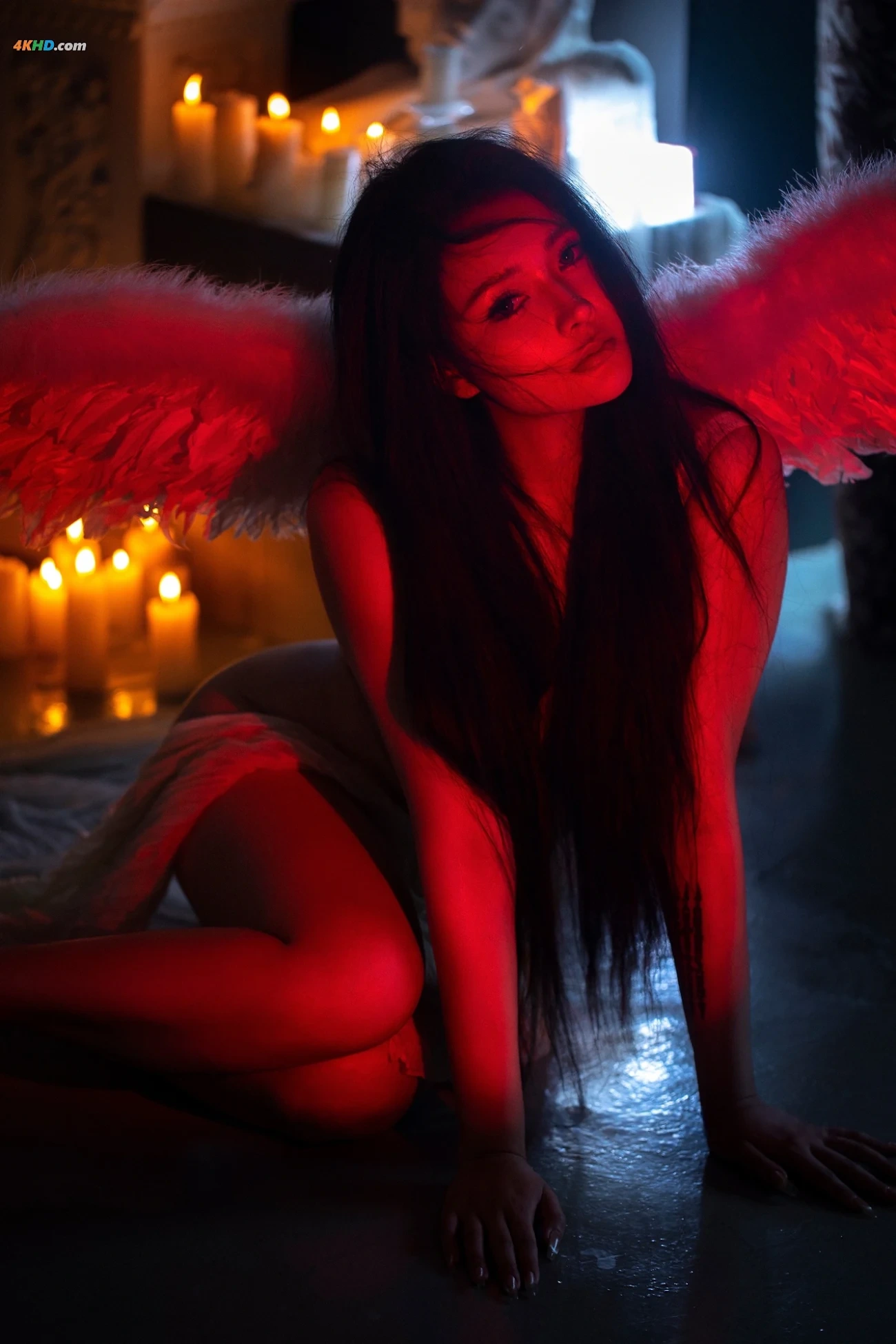 [NeiGouWuShuiYin] Na Bi (NaBi) - R18 XiuRenWangMoTe RouSiYuYongZhuang+WeiShangJiaZuoPinHunHeTuJi — photo 11