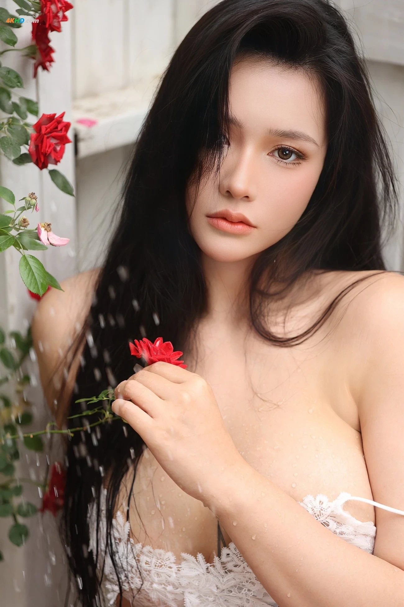 [NeiGouWuShuiYin] Na Bi (NaBi) - R18 XiuRenWangMoTe RouSiYuYongZhuang+WeiShangJiaZuoPinHunHeTuJi — photo 59