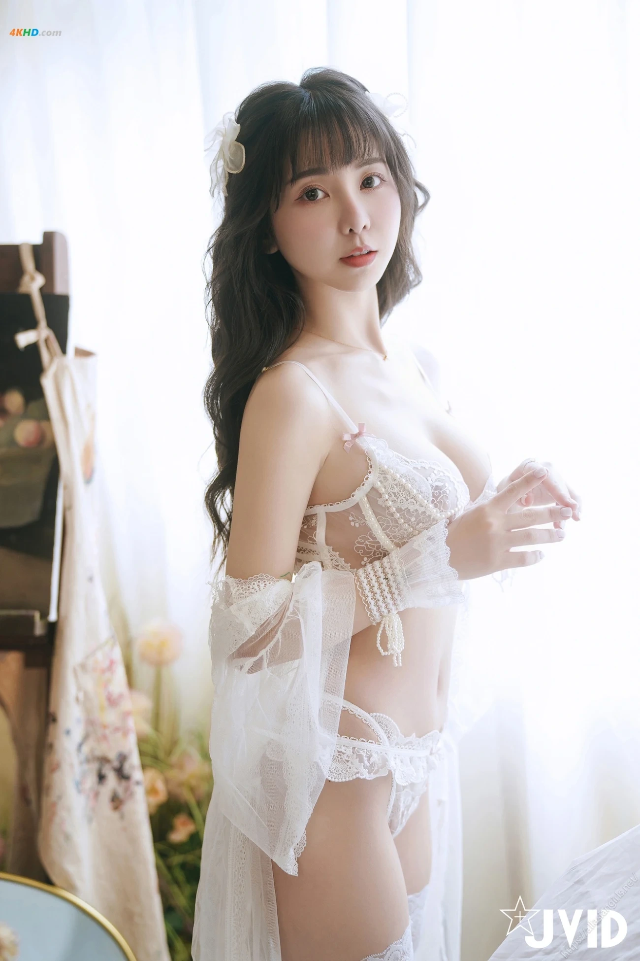 [JVID] YueTaiNiTiny - XinChiDuDengChang!!ChuChangJinGuoJieKaiQingYuDiXianTianRanMeiRuTinyHuaShenXiaWaYuNiYiQiChanMian — photo 1