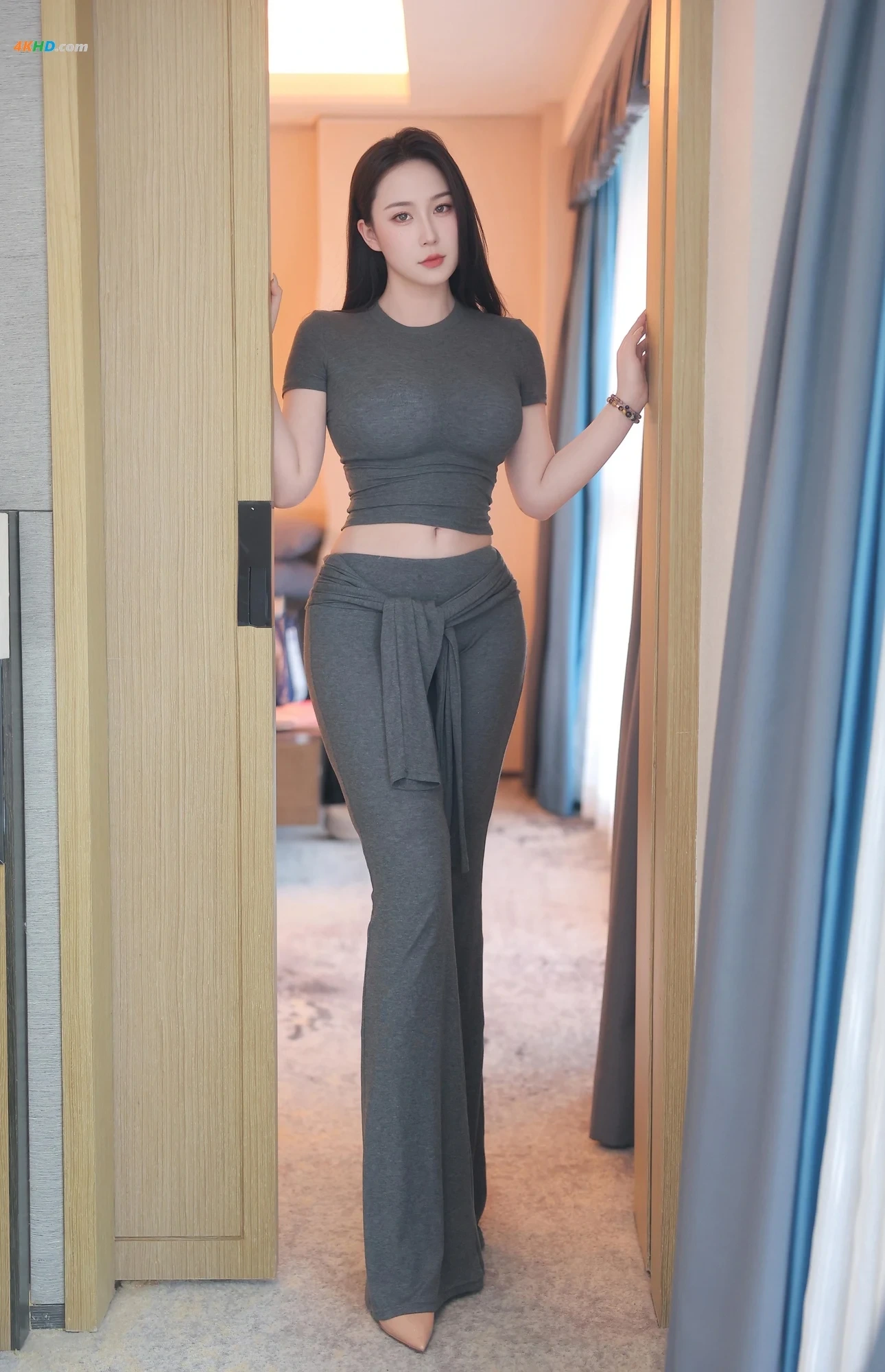 [XR Uncensored] LinXiYuyorki - R18 XiuRenWangMoTe JuRuNuShenDeHeiSiYouHuo — photo 12