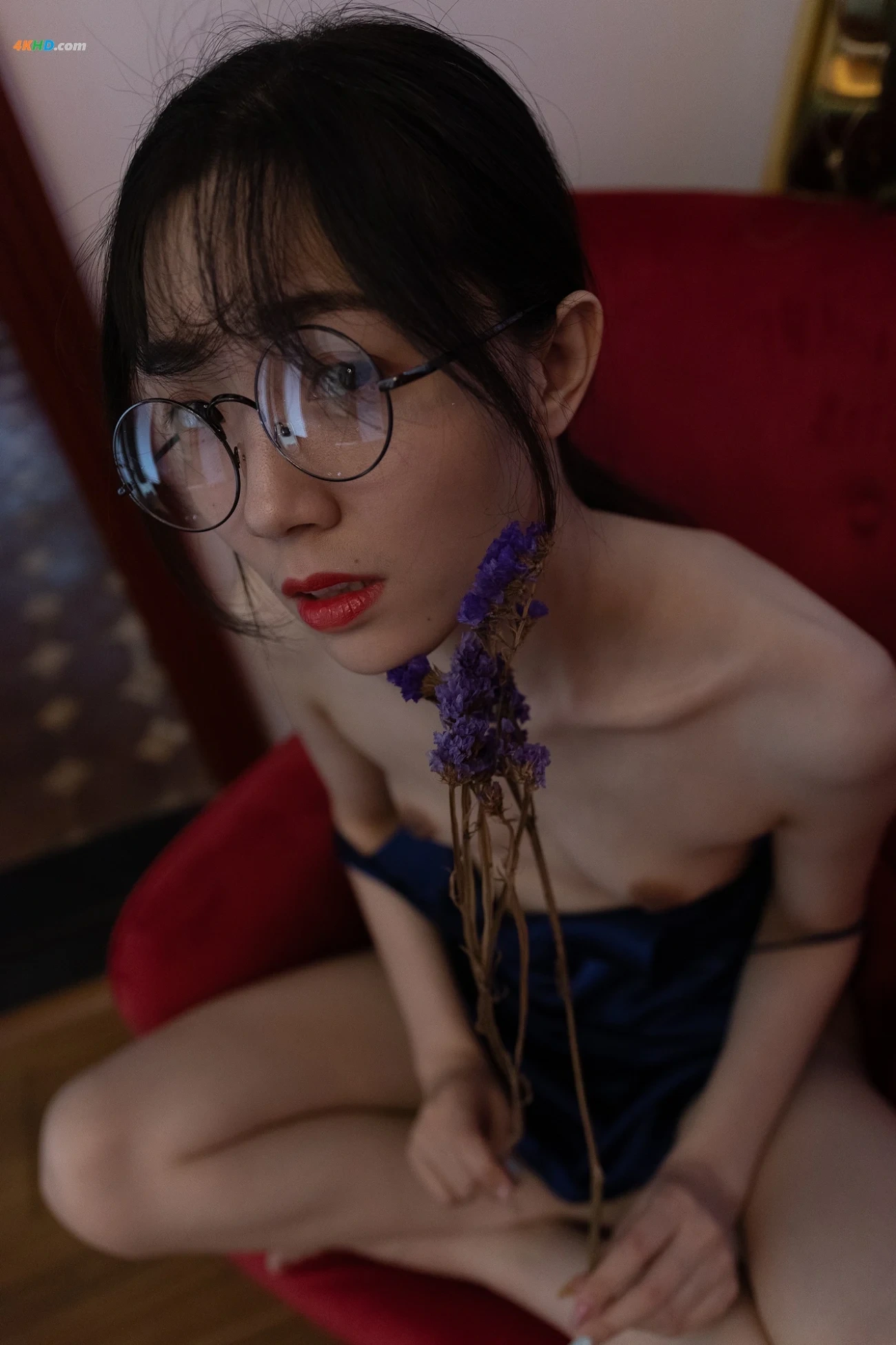 [Private Photoshoot] PKGSheYing QingChunYanJingNiang XiaoJiu 2022.11.30 DaChiDu SiPaiTaoTu — photo 7