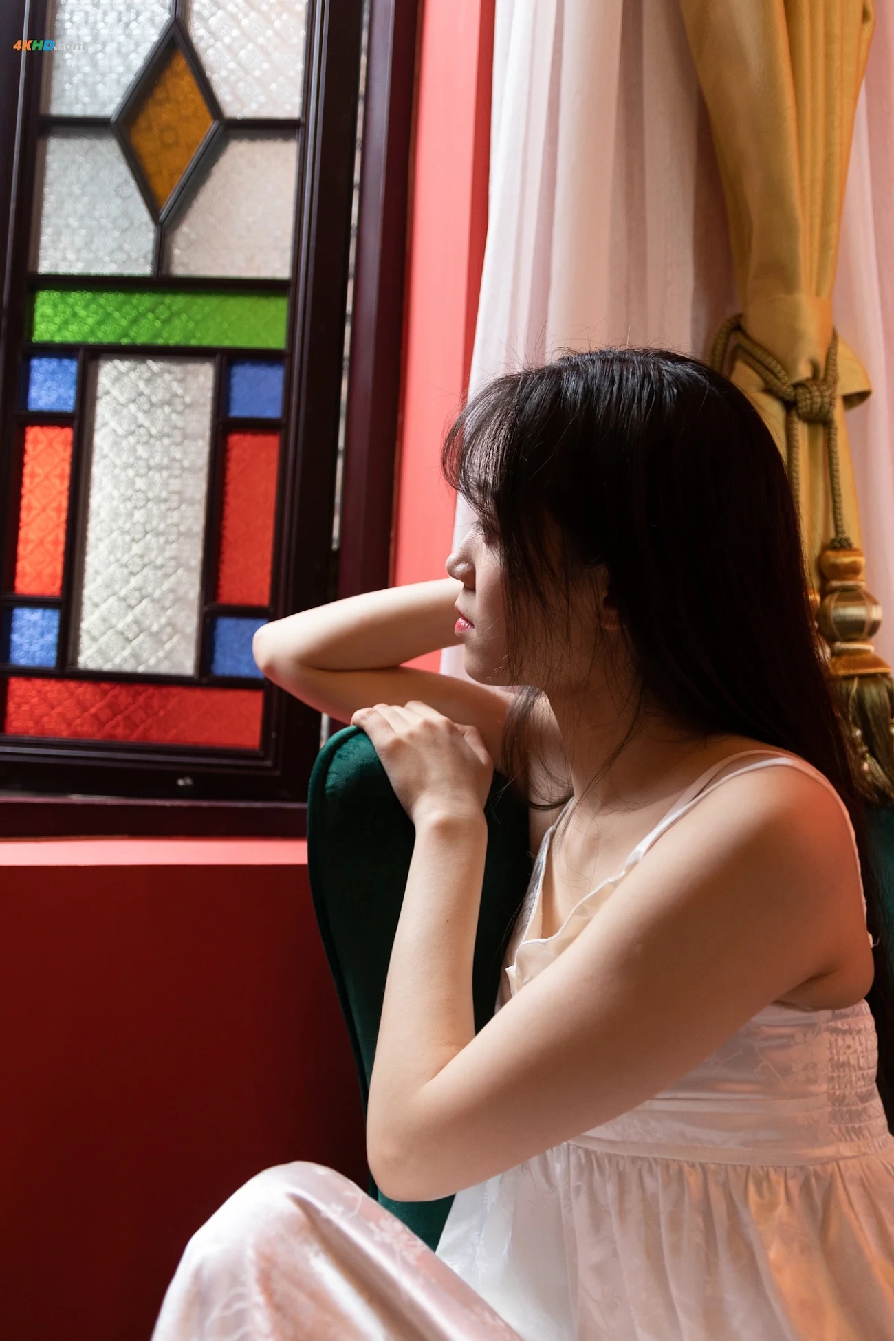 [Private Photoshoot] PKGSheYing QingChunYanJingNiang XiaoJiu 2022.11.30 DaChiDu SiPaiTaoTu — photo 90
